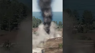 Metis-M Anti-tank missile Destroyed artillery BM-21 | Arma3