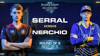 Serral vs Nerchio ZvZ - RO8 - WCS Leipzig 2018 - StarCraft II