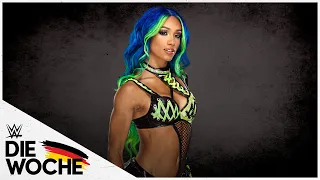 Sasha Banks interview on WWE The Week