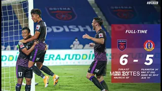 MATCH 108| ODISHA FC--6 VS SC EAST BENGAL--5| HIGHLIGHTS| ISL FOOTBALL 2021