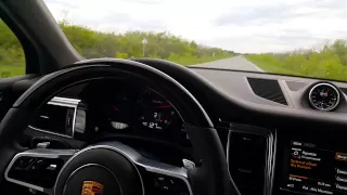 Porsche Macan turbo разгон до 100