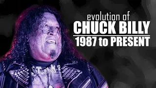 The EVOLUTION of CHUCK BILLY (1987 to present)