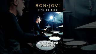 BON JOVI - It's My Life #DrumCover #drums #shorts