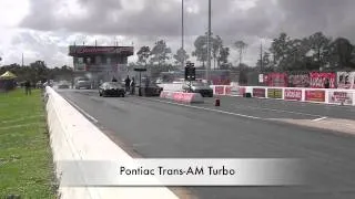 Pontiac Trans-Am Turbo Runs 8.5 @ 143 MPH Drag Racing 1/4 Mile