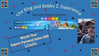 #29 Pyramid Expert Solve #29 | 1/13/21 | World Tour | Microsoft Solitaire Collection