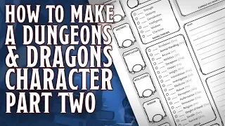 Part 2 - How to make a Dungeons & Dragons 5th Edition Character (Ability Modifiers, Traits & HP)