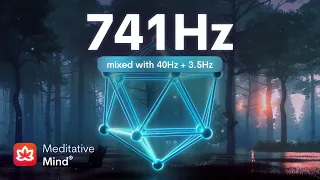 741 Hz ❯ Dissolve TOXINS + Full Body Aura Cleanse & Detox