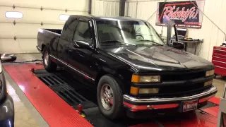 LT1 Cammed L31 Dyno run. 1996 K1500 lowered 4wd