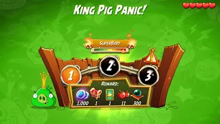 KPP (King Pig Panic) 3-4-5 Rooms - No Red,Blues,Chuck,Hal - Angry Birds 2