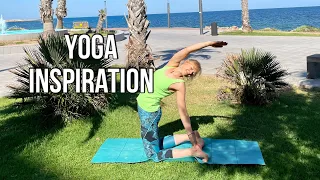 Yoga Inspiration. It's a sample of my own practice. To learn more please read the description below.