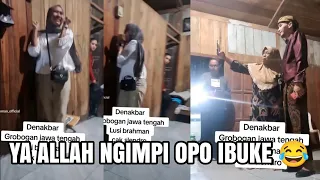 MOMEN FANS AKNI  H1ST3RIS SAAT KETEMU MASDALANG AKBAR..