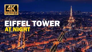 Eiffel Tower at Night | 4K