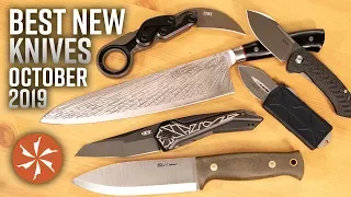 Best New Knives of October 2019 Available at KnifeCenter.com