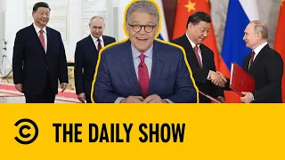 Putin Hosts Chinese President Xi Jinping In Moscow | The Daily Show