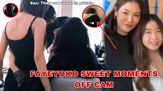 UPDATE!! FAYEYOKO SWEET AND CLINGY MOMENTS OFF CAM - F: I’ll wrap her in my arms and drag her over