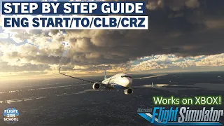 PMDG 737 Takeoff to Cruise Walkthrough | MSFS Tutorial