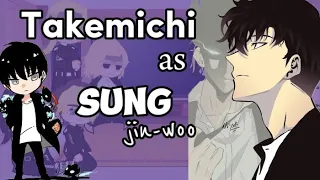 •Tokyo Revengers react to Takemichi// Takemichi as Sung Jin-Woo• SPOILER