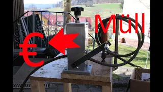 Test und Vorstellung einer manuellen Kabelschälmaschine ( Kabelschrott Recycling)