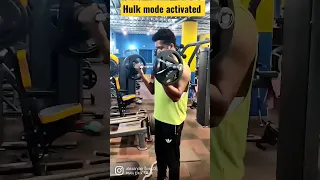 Hulk mode activated #shorts #viral #gym