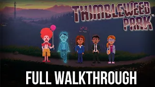 Thimbleweed Park | Full Walkthrough (Hard Mode) | No Commentary