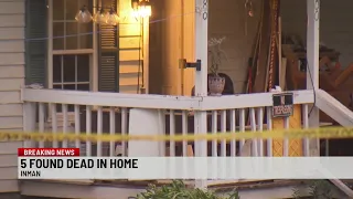 5 found shot dead inside Inman home