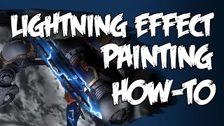 Painting Lightning Bolt Effects - How To Tutorial