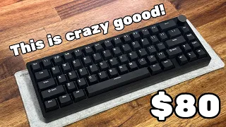 Crazy Budget Aluminum Pre-Built Keyboard Under $100 - Womier SK65 #keyboard