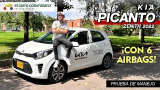 KIA PICANTO ZENITH 2022 | Ahora es el urbano más seguro, pero... | Prueba de Manejo!