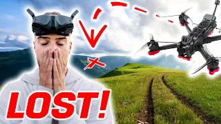 FPV Drohne im Gebirge ABGESTÜRZT wegen diesem dummen Fehler... 😳