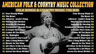 American Folk Songs - Classic Folk & Country Music 70's 80's Full Album - Country Folk Music