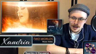 Reaction to...XANDRIA: TWO WORLDS (Music Video) (With Lyrics)