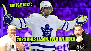 British Reactions: Bizarre 2023 NHL Season! (First Time Watching | NHL Reaction | NHL Highlights)