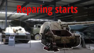 Nashorn sdkfz 164 repairs after militracks 2022 part 1-3