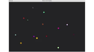 Using Object-Oriented Programming in Python to Simulate Bouncing Balls