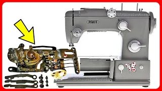 Pfaff  Automatic Embroidery Mechanism Assembly / Vintage Pfaff Service