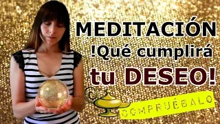 GUIDED MEDITATION to MATERIALIZE Your WISHES while you SLEEP.  ASMR in Spanish