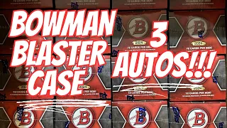 2024 Bowman Blasters Case Rip Boxes 1-5 (3 Autos)