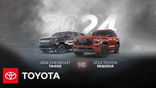 2024 Toyota Sequoia vs 2024 Chevrolet Tahoe | Toyota