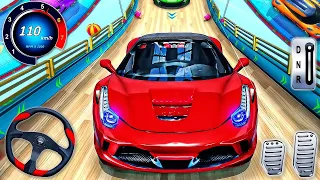 Ramp Car Stunts Racing Simulator 2024 - Impossible Mega Tracks 3D - Android GamePlay #6