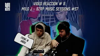 ¡Tiene 16 años!( Reacción a MILO J || BZRP Music Sessions #57) || 4MoneyCompany