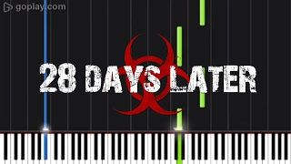 28 Days later theme - Piano Tutorial