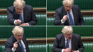 Furious Boris Johnson insists he paid for flat refurbishment himself