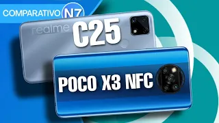 Realme C25 VS POCO X3 NFC | Comparativo