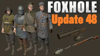 Logi QoL, Multiple Squads, Balance, and Armor & Officer Uniforms,  - Foxhole (Update 48)