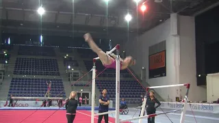 MyKayla Skinner Hits A Full Bar Set (USA) - Day 2 Training, Jesolo 2016