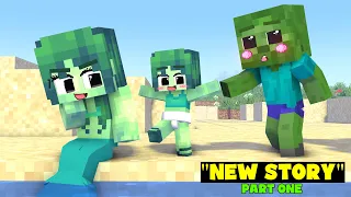 Monster School || Cute Baby Zombie and Bad Mermaid (EPISODE 1) - Minecraft Animation