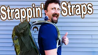 How to Strap the Pack Straps on your Hiking or Backpacking Backpack