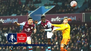 Aston Villa 2-0 Wycombe (Replay) Emirates FA Cup 2015/16 (R3) | Goals & Highlights