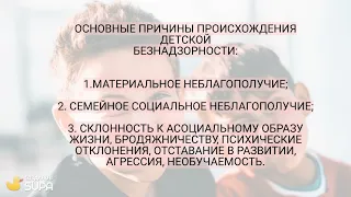 Социальная профилактика безнадзорности несовершеннолетних детей.