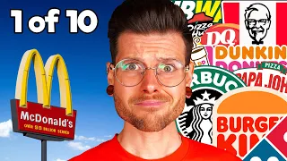 THE TOP $10 FAST FOOD CHALLENGE!